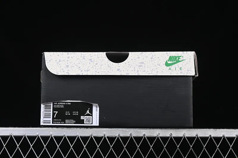 All categories Air Jordan Jordan series basketball shoes Air Jordan 4 Air Jordan 4 "Remastered" AJ4 Joe 4 remake white and blue FQ7939-104